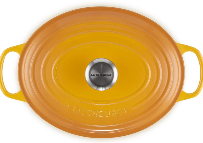 le creuset signature oval nectar casserole 29 cm