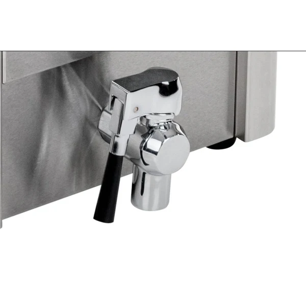 Friteuse acier inox 2 bacs 13 litres cuve amovible avec minuterie thermostat EGO professionnelle 3614021 - Image 4