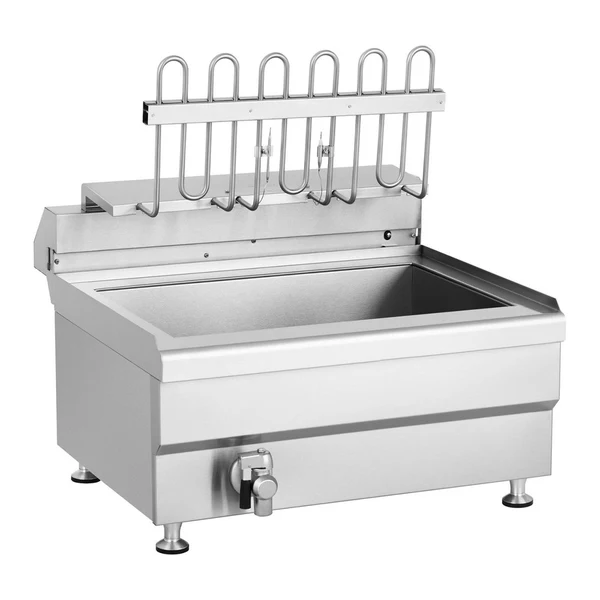 Friteuse à beignets professionnelle restaurant 36 litres 380V 2 paniers - Image 3