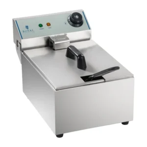 Friteuse acier inox 1 bac 10 litres cuve amovible professionnelle 3614005