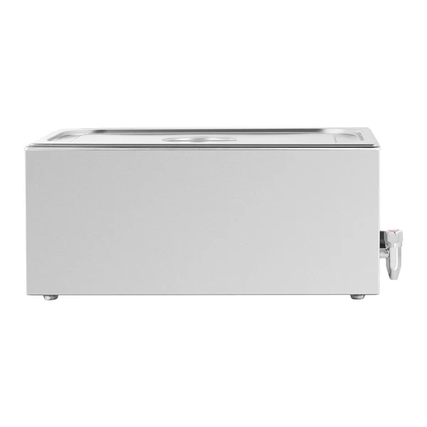 Bain-marie chauffe-plat bain-marie professionnel 600 watts 1 x GN 1/1 robinet de vidange - Image 2