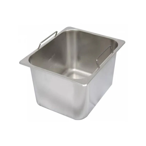 Friteuse acier inox 2 bacs 13 litres cuve amovible avec minuterie professionnelle 3614020 - Image 3