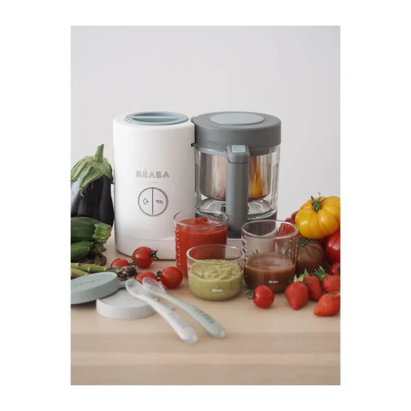 Beaba, Babycook Neo, Robot Bebe 4 En 1, Cuiseur, Mixeur, Blanc Beaba - Image 2